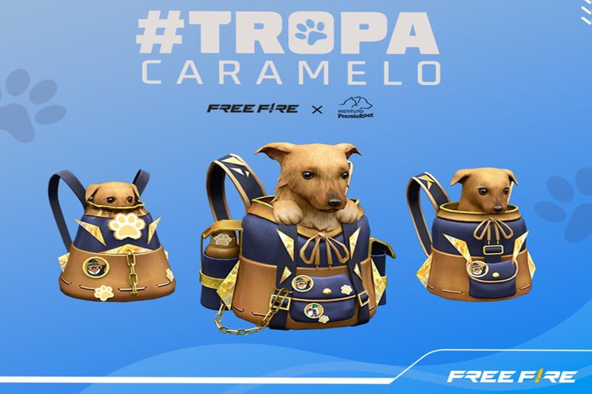 Free Fire - Tropa Caramelo - Foto reprodução do Twitter